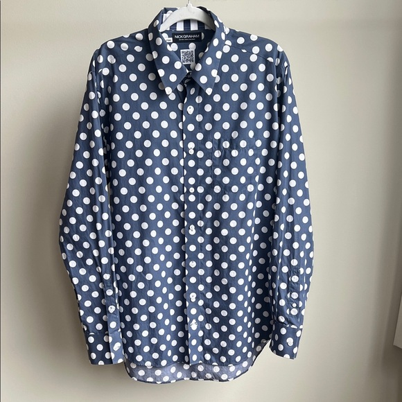 Nick Graham Other - Nick Graham Polka Dot Shirt
